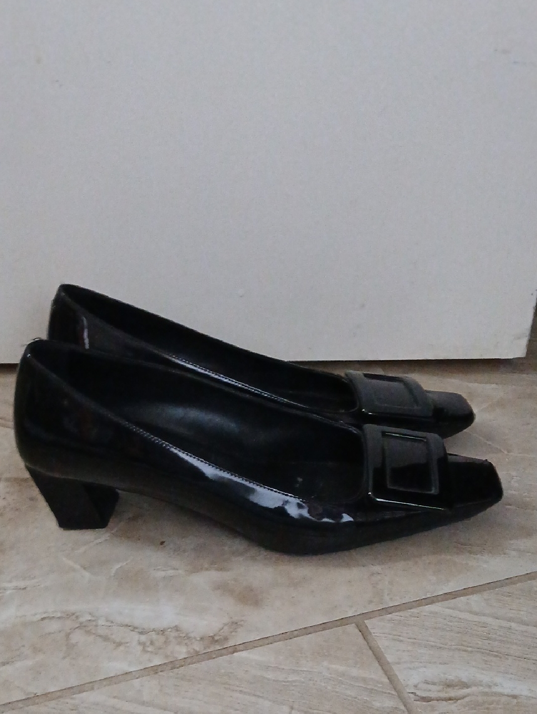 Roger Vivier Black Patent Pumps